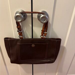 Brown Leather Handbag